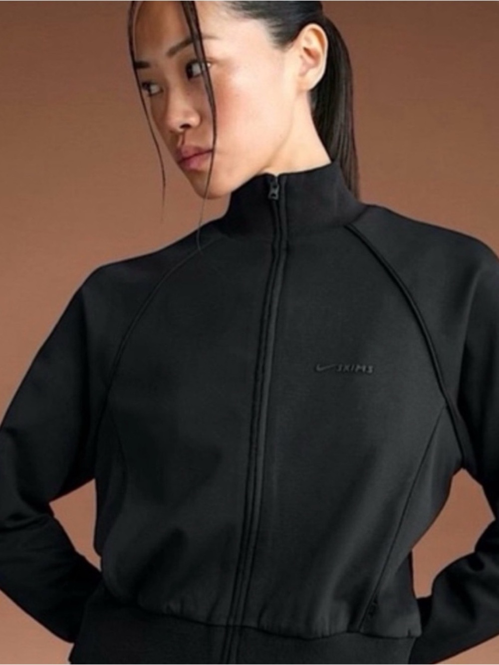 Nike x SKIMS NWOT Matte Tricot Cropped Jacket